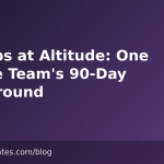 DevOps at Altitude: One Airline Team’s 90-Day Turnaround
